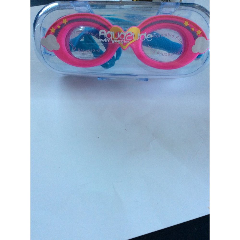 Aqua2ude Swim  goggles for kids  (Ages 3-8)